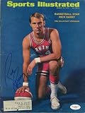 Rick Barry Autographed/Signed 1970 Sports Illustrated (JSA)