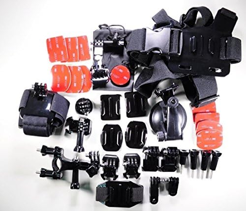 Fatboy Sounds Go Pro Accessory Kit Ultimate Combo Kit 33 Accessories for Gopro H