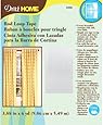Dritz Home 6-Yard Rod Tab Header Tape, 3-7/8-Inch