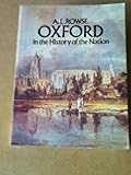 Oxford in the history of the nation