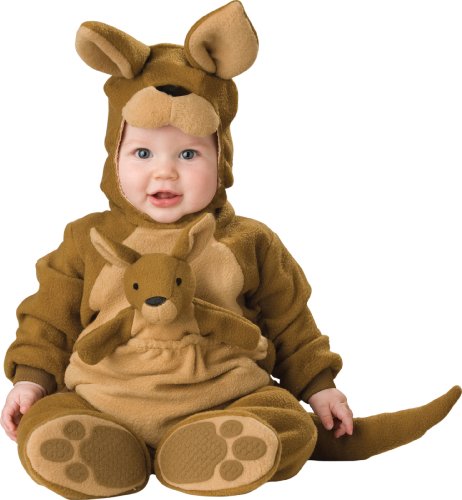 Lil Characters Unisex-baby Newborn Roo Costume Brown Small