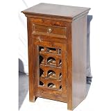 Solid Wood 12 Bottle Storage Holder Wine Liquor Rack