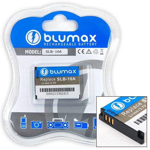 Blumax Li-Ion Ersatzakku f&uuml;r Samsung SLB-10A (950 mAh) Preisvergleich
