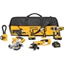 DEWALT DCK655X 18-Volt XRP 6 Tool Combo Kit with Impact Driver