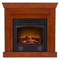 Walter Petite Electric Fireplace - Mahogany