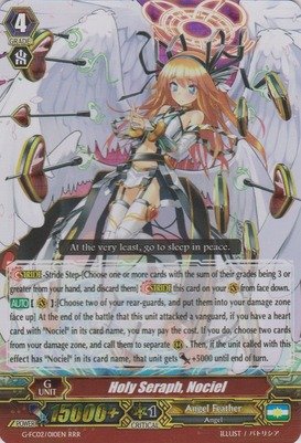 Cardfight!! Vanguard TCG - Holy Seraph, Nociel (G-FC02/010EN) - Fighter's Collection 2015 Winter