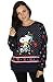 BodiLove Women's Cute Ugly Comfy Christmas Holiday Themed Sweatshirt