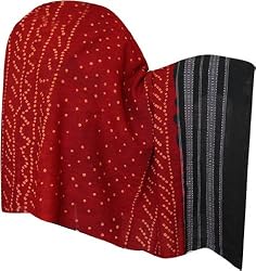 Designer Shawl in Tie Dye Wool Presents Girlfriends Asian Clothes 80 x 35 inches (tdswl319)