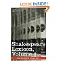 Shakespeare Lexicon, Vol. 1