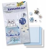 Folia 1233 - Deko-Zubeh&ouml;rset Ganzjahr, Set 9 moderne Sterne