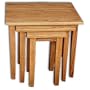 Nesting Tables (3) Shaker Leg-Cherry