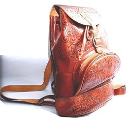 Leather back bag - Meduim ( 30 cm OR 12 inches )