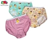 Dora Fruit of the Loom Toddler/Girls 3-pack brief underwear (sizes 2T - 8)