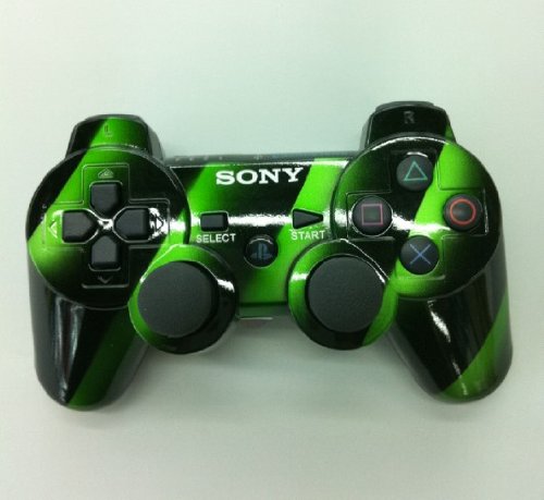 Playstation 3 Ps3 Dualshock 3 Wireless Controller- Interval Green