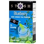 Blueberry Green Iced Tea Powder