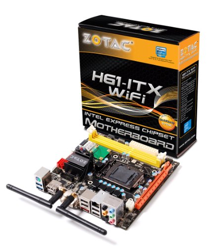 ZOTAC H61-ITX B3 WiFi Socket1155 DDR3 mini ITX DDR3-1066/1333 Intel HD 2000/3000 PCIe x16  Preisvergleich