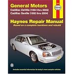 General Motors Cadillac DeVille (1994 thru 2005) Cadillac Seville (1992 thru 2005) (Haynes Repair Manual) book cover