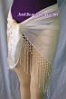 Triangle-White Sheer