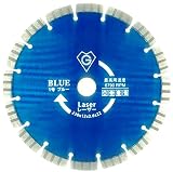 プロ仕様 波形セグメント　ダイヤモンドブレード 乾式 レーザー溶接 外径230mm ブルー 実績豊富！