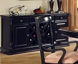Server in Black - Coaster