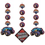 Creative Converting Mudslinger Hanging Decorations, 3 Pack