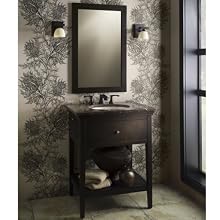 American Standard 9273.101.339 Brook Rectangular Mirror, Espresso