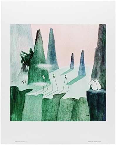 [Regular import (Finland)] Putinki (Putinki) Moomin color mini poster comet PTK040050