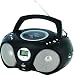 Elta 6698 Stereo Radio (CD-/MP3-Player, UKW-/MW-Tuner, 50 Watt PMPO, USB 2.0) schwarz