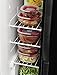 Rubbermaid Easy Find Lids Glass Food Storage Container, 2.5 Cup, Racer Red