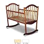 CONTINENTAL ROCKING CRADLE - NATURAL