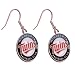 Minnesota Twins Dangle Logo Earring Set Mlb Charm Gift