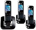 Panasonic KXTG8423 Triple Phone with integrated answermachine