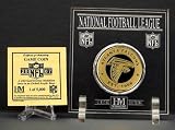 Atlanta Falcons 24KT 2007 Gold Game Coin In Archival Etched Acrylic