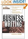 The Manager's Guide To Business Writing
