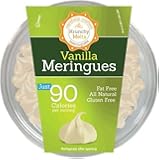 Vanilla Meringue Cookies 4oz Tub by Krunchy Melts (113 grams)