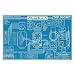 (24x36) Warehouse 13 Farnsworth Blueprint Replica TV Poster Print