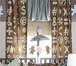 Keyed Up Window Drapes Panels (2) 100" x 24"