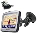 ChargerCit OEM Windshield Suction Mount KIT for TOMTOM XL 325 325s 330 330S 335 335S 340 340s 350 350s ONE 125 130 130s 140 140s WTE M LIVE EASYPORT GPS Navigator with FREE ChargerCty Micro SD Card Reader. ***Manufacture Directl Replacement Warranty***