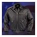 U.S. Navy Men's Leather Bomber Jacket: United States Navy Gift