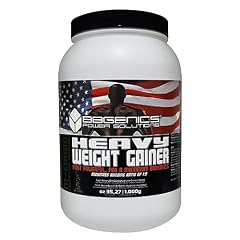USA Heavy Weight Gainer - Kohlenhydrat- und Protein Supplement by BBGENICS - 1000g Erdbeer
