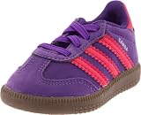 51EpGwbplxL. SL160  adidas Originals Samba Nubuck Sneaker (Infant/Toddler),Sharp Purple/Sharp Red/Sharp Red,10 D US Toddler