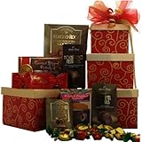 Art of Appreciation Gift Baskets Sweet Sentiments Gourmet Food and Snacks Gift Tower