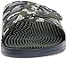adidas Adissage Grip Slides Sandal, Dark Grey/Base Green/Light Brown, 13 US Unisex Little Kid