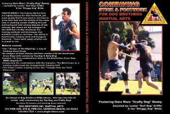 Combining Stick and Footwork Dog Brothers Martial Arts Kali Eskrima Arnis On Sale
