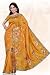 Mustard Art Silk Bangalore Sari Saree Pesha work