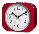 Acctim 14444 Murrino Alarm Clock, Red