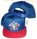 Toronto Blue Jays Two Tone Plastic Snapback Snap Back Hat / Cap