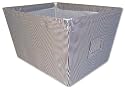 Trend Lab Large Fabric Storage Bin in Yacht Club Stripe