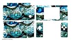 Wet Metal Design Protective Skin for Nintendo DSi