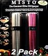 Misto The Gourment Olive Oil Sprayer 2-Pack Silver & Purple